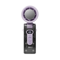 High speed folding refrigeration fan, digital display mini portable USB charging fan, high wind power handheld fan