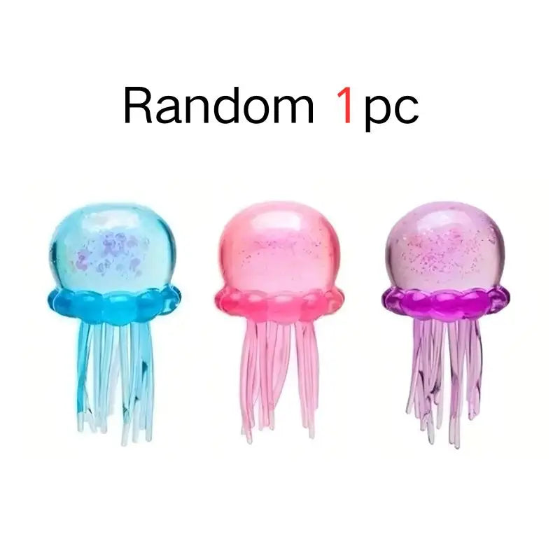 Squishy toys Nee Doh Jellyfish & Cube Squish Toy, Soft Jelly Squeeze Stress Relief Fidget Toy, Sensory NeeDoh for Kids & Adults
